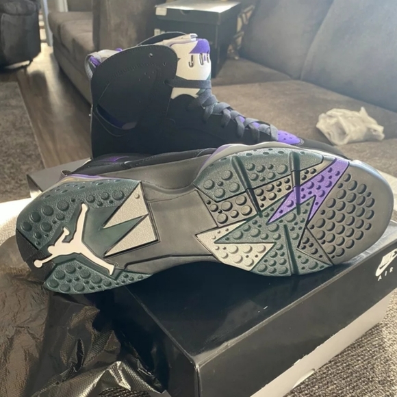 Men's Nike Air Jordan 7 Retro' Ray Allen PE' - Picture 4 of 6